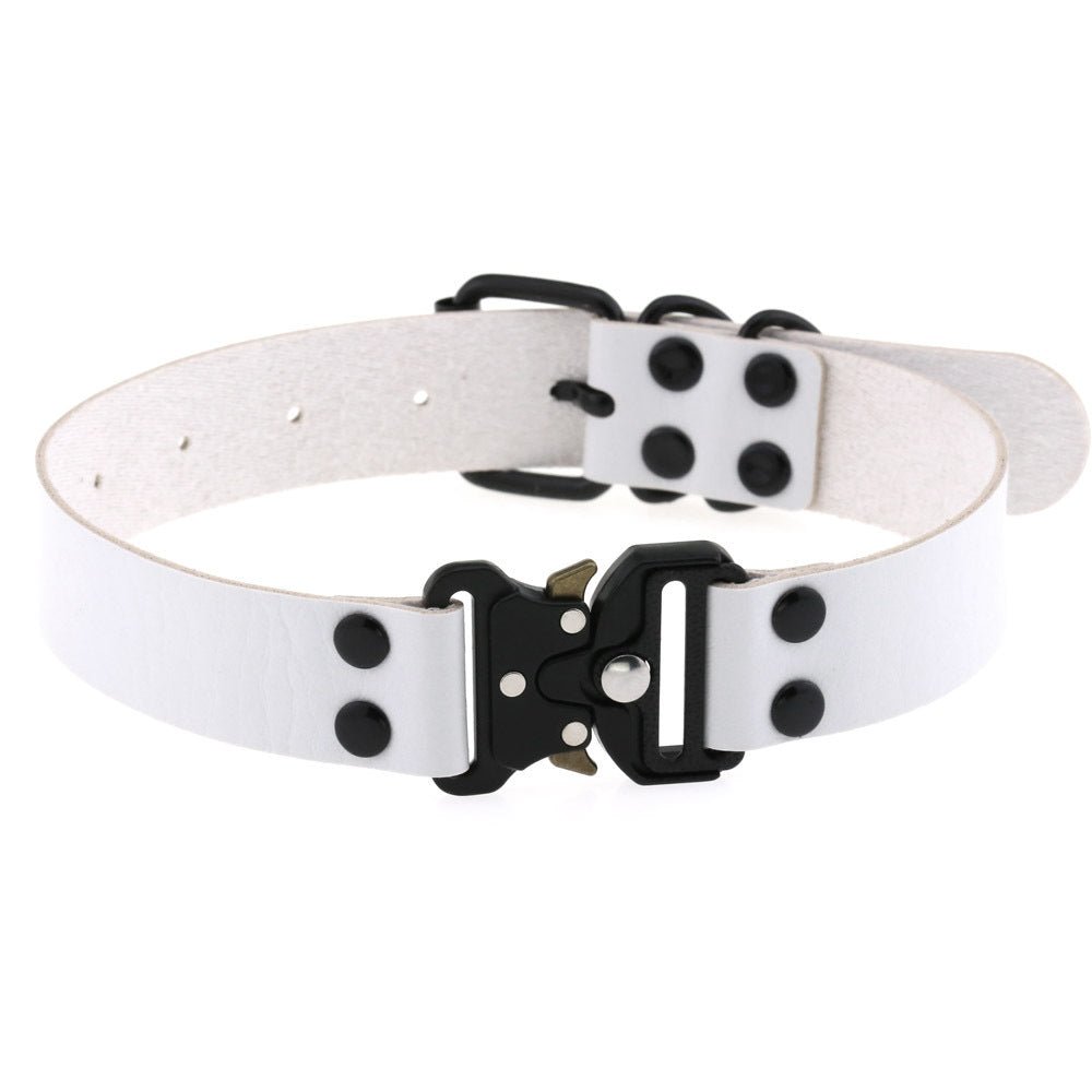 Creative Simple Release Buckle Collar Clavicle Necklace | Luxury Home Accessories | Heulog Glow