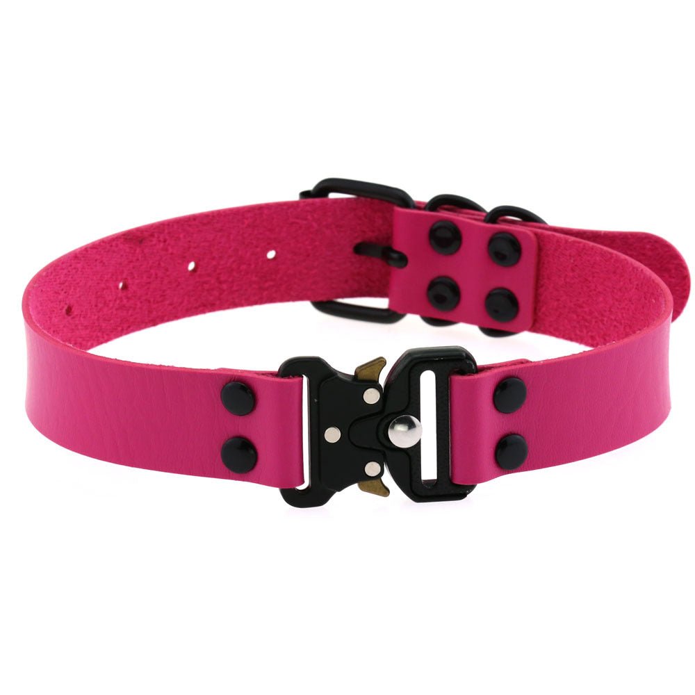 Creative Simple Release Buckle Collar Clavicle Necklace | Luxury Home Accessories | Heulog Glow
