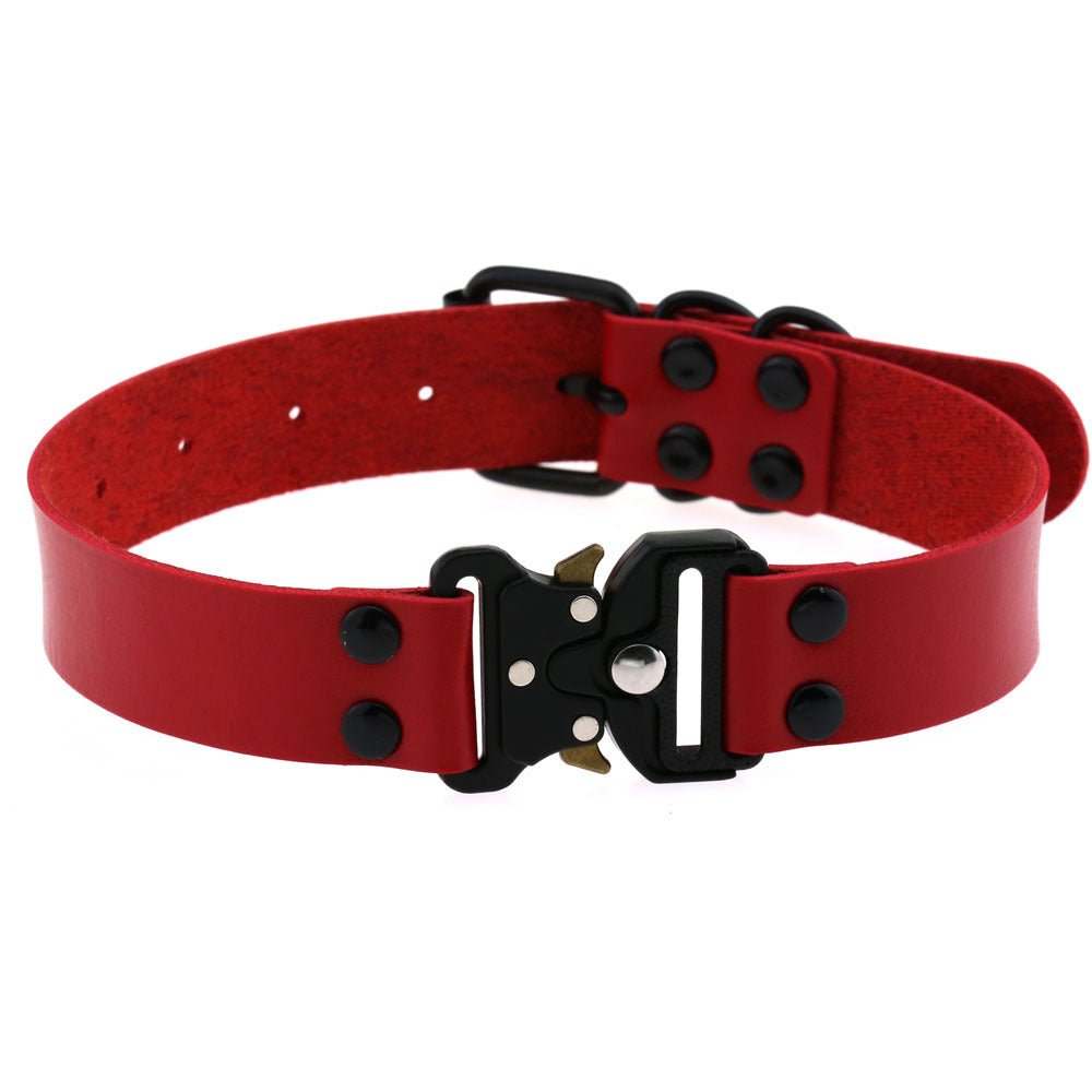 Creative Simple Release Buckle Collar Clavicle Necklace | Luxury Home Accessories | Heulog Glow