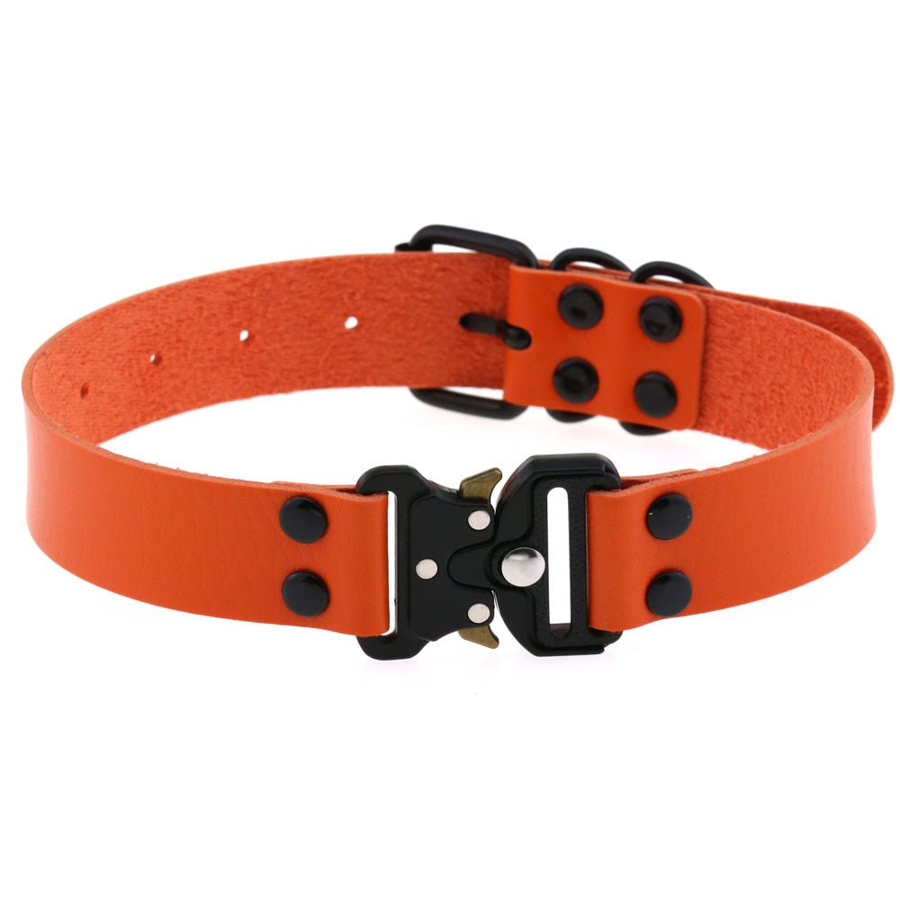 Creative Simple Release Buckle Collar Clavicle Necklace | Luxury Home Accessories | Heulog Glow