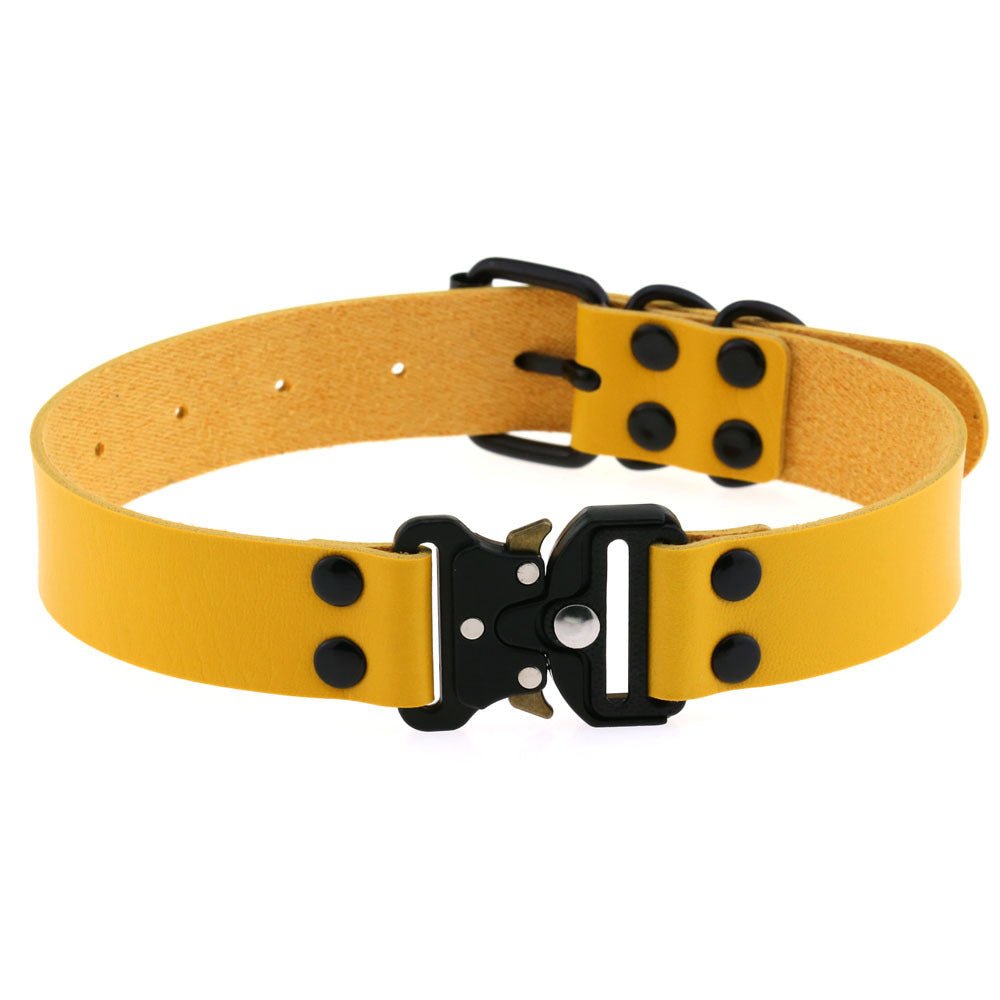 Creative Simple Release Buckle Collar Clavicle Necklace | Luxury Home Accessories | Heulog Glow