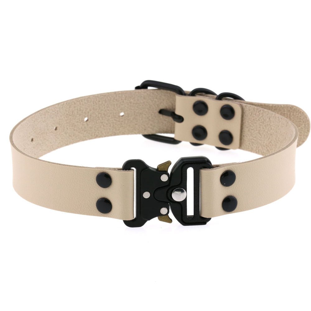 Creative Simple Release Buckle Collar Clavicle Necklace | Luxury Home Accessories | Heulog Glow