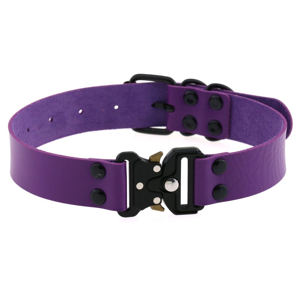 Creative Simple Release Buckle Collar Clavicle Necklace | Luxury Home Accessories | Heulog Glow