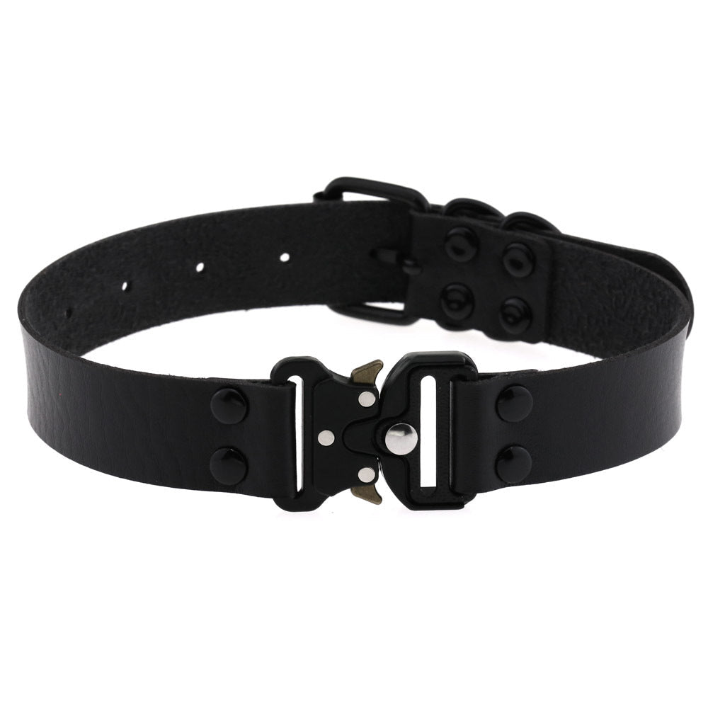 Creative Simple Release Buckle Collar Clavicle Necklace | Luxury Home Accessories | Heulog Glow