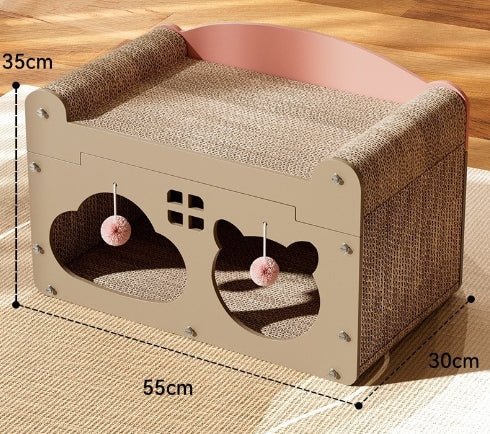 Creative Sisal Mat That Won't Shed Crumbs Cat Scratch Board | Luxury Home Accessories | Heulog Glow