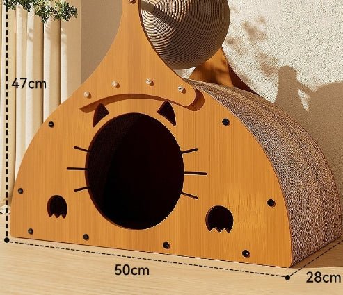Creative Sisal Mat That Won't Shed Crumbs Cat Scratch Board | Luxury Home Accessories | Heulog Glow