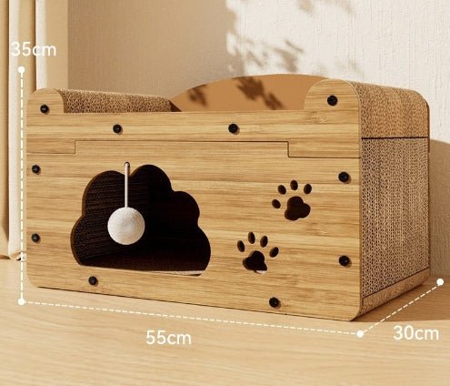 Creative Sisal Mat That Won't Shed Crumbs Cat Scratch Board | Luxury Home Accessories | Heulog Glow