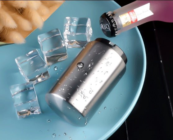 Creative Stainless Steel Beer Bottle Bar Press Opener Automatic Summer Party | Luxury Home Accessories | Heulog Glow