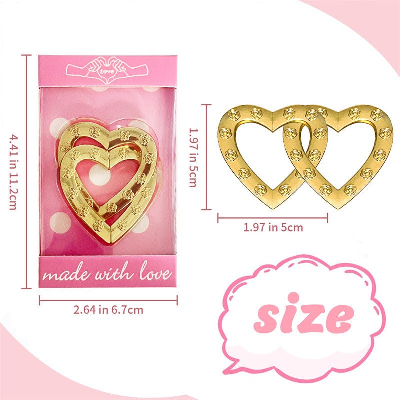 Creative Valentine's Day Gift Double Love Ornaments | Luxury Home Accessories | Heulog Glow