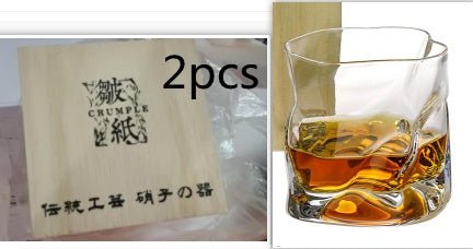 Creative Whiskey Glass Japanese Glass Wine Glass | Luxury Home Accessories | Heulog Glow