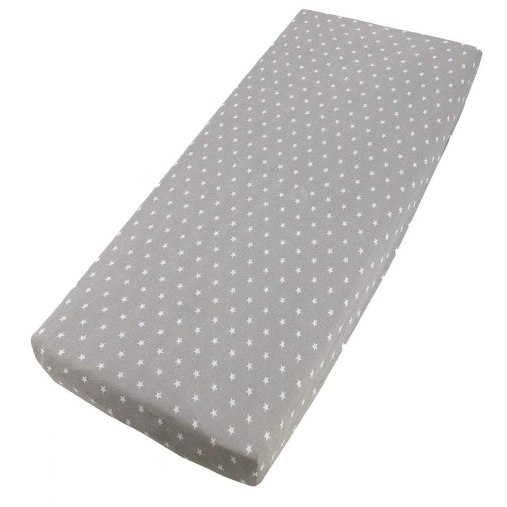 Crib Jersey Fitted Sheets 100% Cotton 40x90cm - Pack Of 2 - Fits All Models | Luxury Home Accessories | Heulog Glow