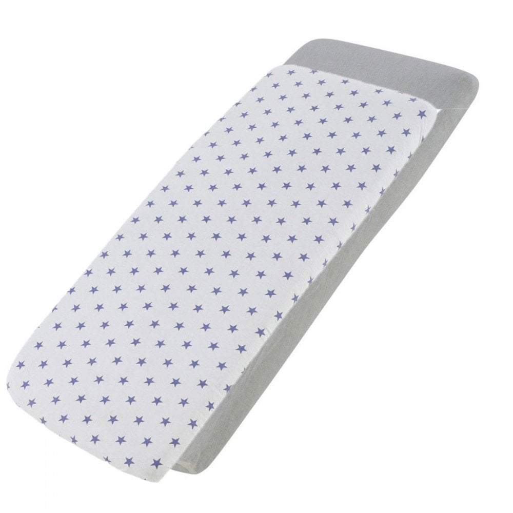 Crib Jersey Fitted Sheets 100% Cotton 40x90cm - Pack Of 2 - Fits All Models | Luxury Home Accessories | Heulog Glow