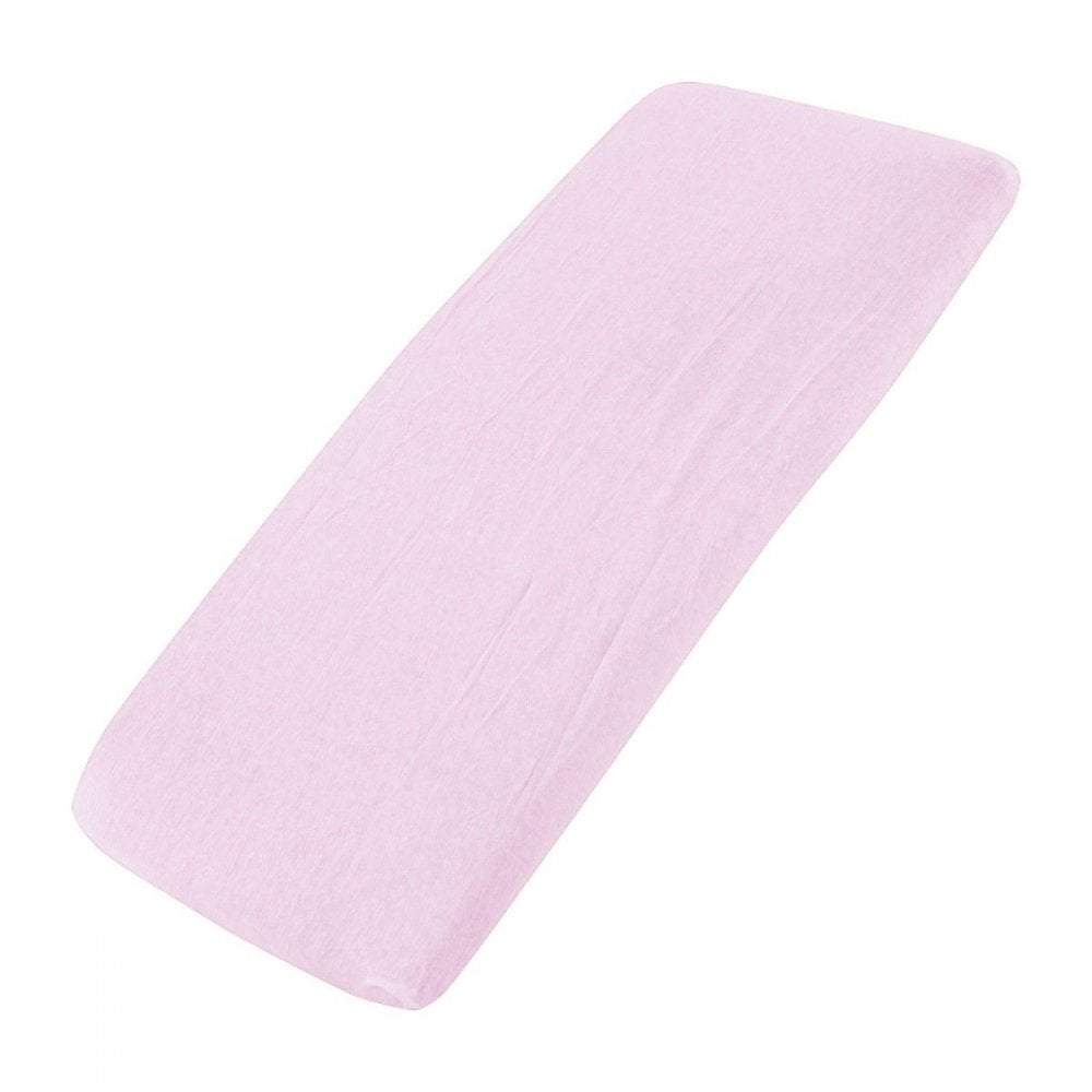 Crib Jersey Fitted Sheets 100% Cotton 40x90cm - Pack Of 4 - Fits All Models | Luxury Home Accessories | Heulog Glow