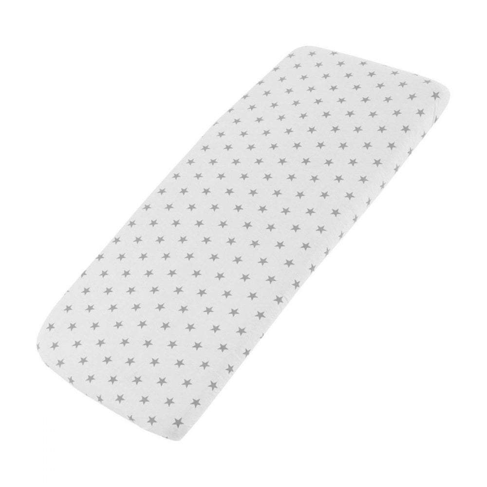 Crib Jersey Fitted Sheets 100% Cotton 40x90cm - Pack Of 4 - Fits All Models | Luxury Home Accessories | Heulog Glow