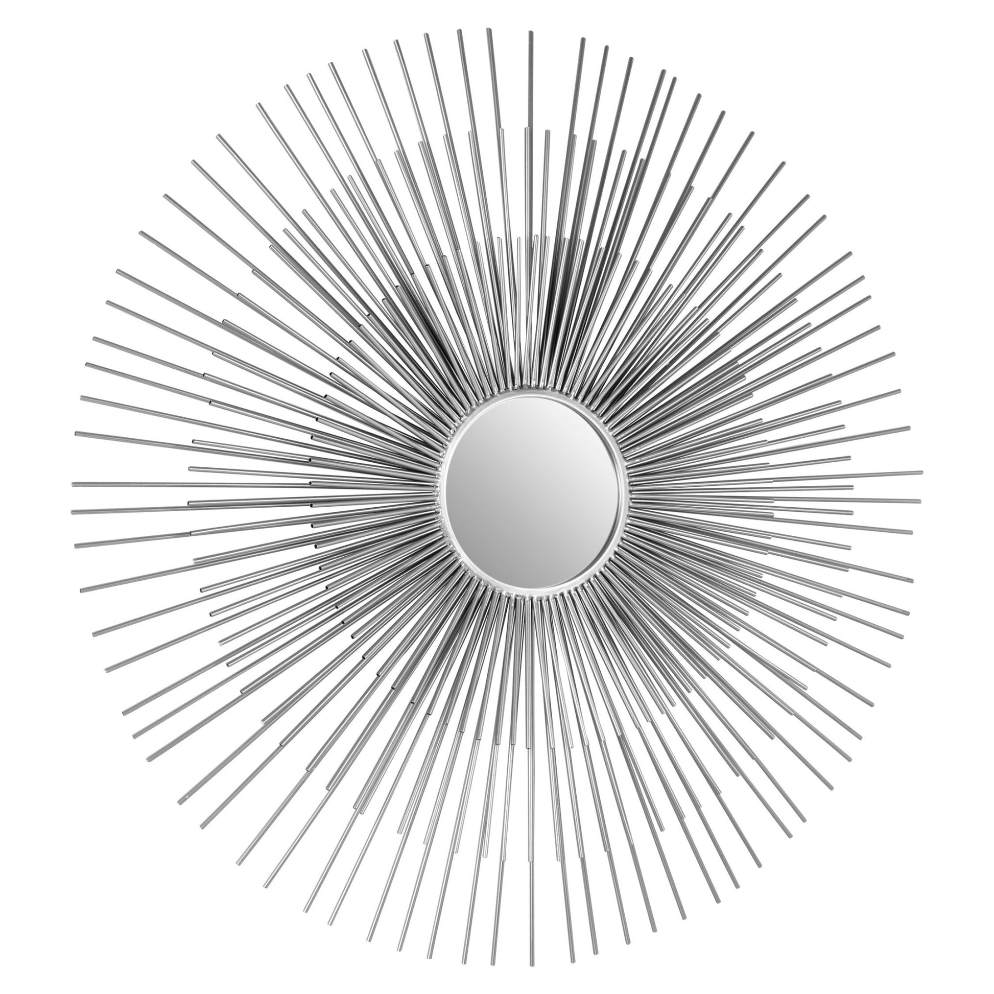 Cristi Silver Finish Wall Mirror | Luxury Home Accessories | Heulog Glow