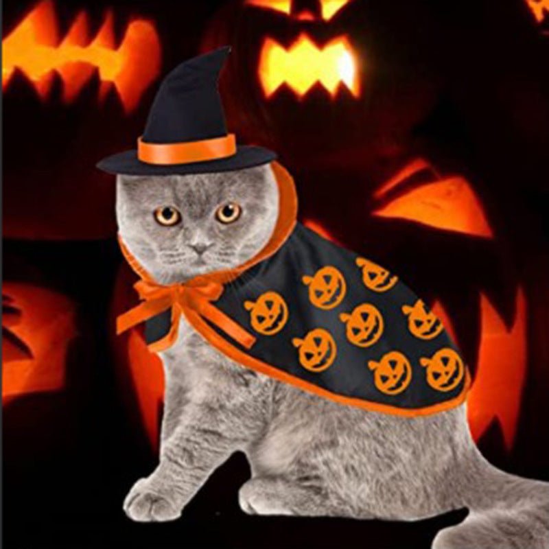 Cross-border Amazon Halloween Pet Cloak Cat Dog Saint | Luxury Home Accessories | Heulog Glow