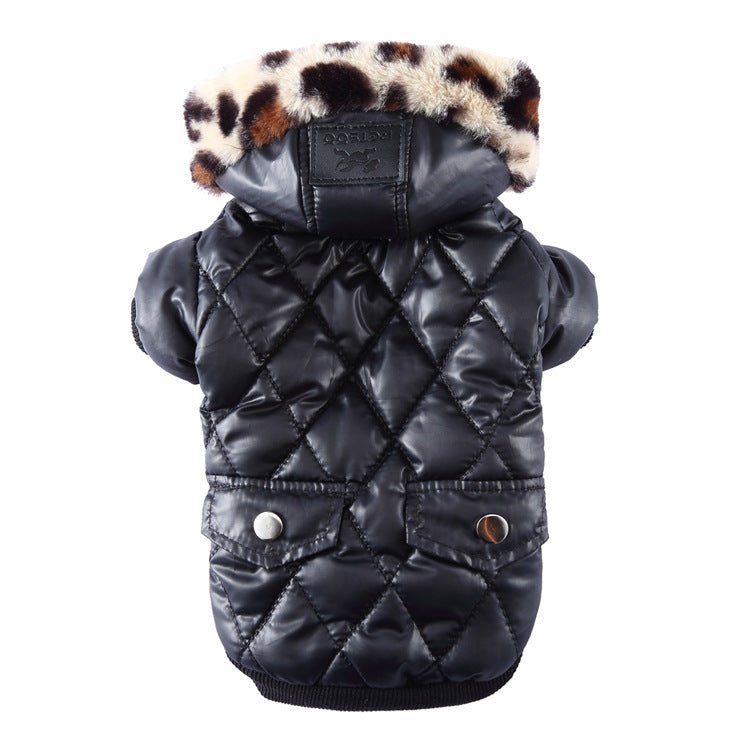 Cross-border pet supplies pet clothes dog clothes autumn and winter fur collar coat pet dog clothing | Luxury Home Accessories | Heulog Glow