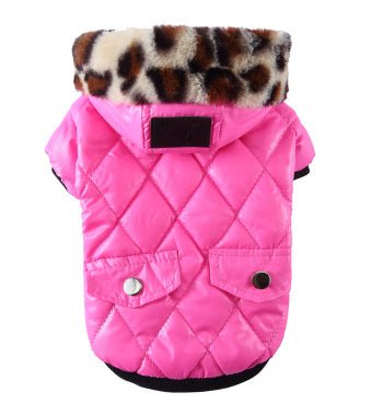 Cross-border pet supplies pet clothes dog clothes autumn and winter fur collar coat pet dog clothing | Luxury Home Accessories | Heulog Glow