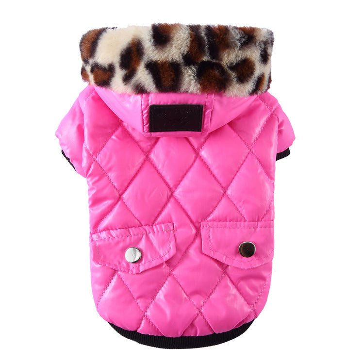Cross-border pet supplies pet clothes dog clothes autumn and winter fur collar coat pet dog clothing | Luxury Home Accessories | Heulog Glow