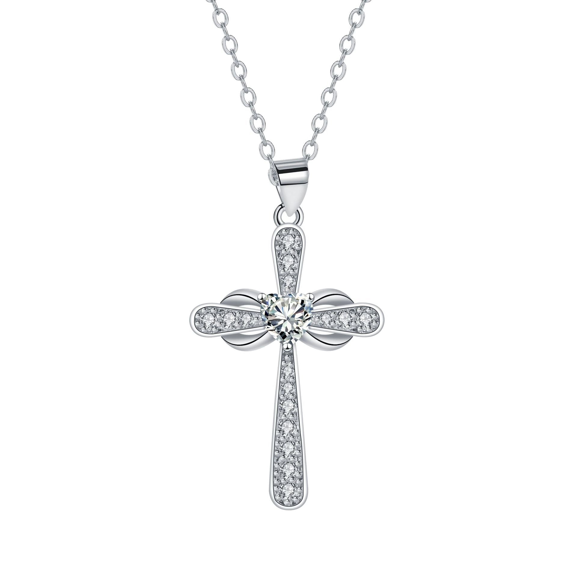 Cross Pendant Necklace Valentine's Day Gift | Luxury Home Accessories | Heulog Glow