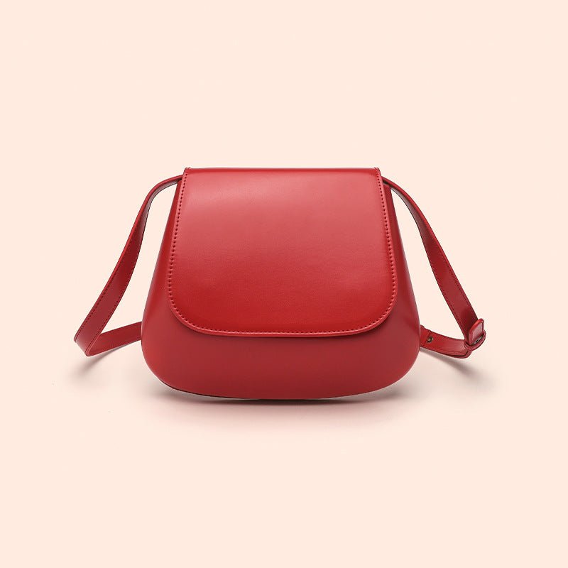 Crossbody Bag Vegan Leather Women Retro Small Saddle Satchel Shoulder Bag With Long Adjustable Strap | Luxury Home Accessories | Heulog Glow