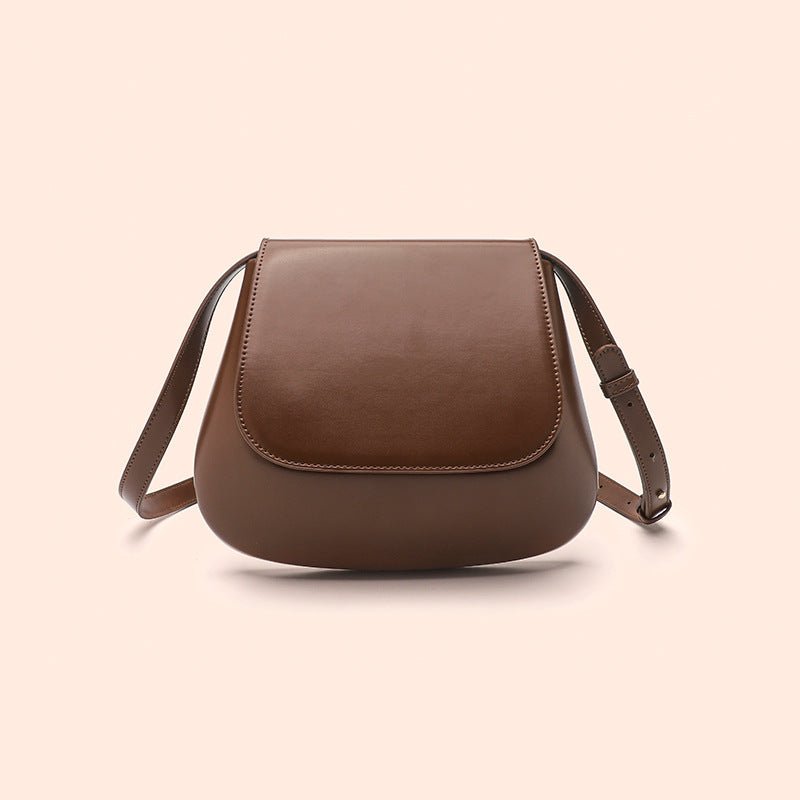 Crossbody Bag Vegan Leather Women Retro Small Saddle Satchel Shoulder Bag With Long Adjustable Strap | Luxury Home Accessories | Heulog Glow