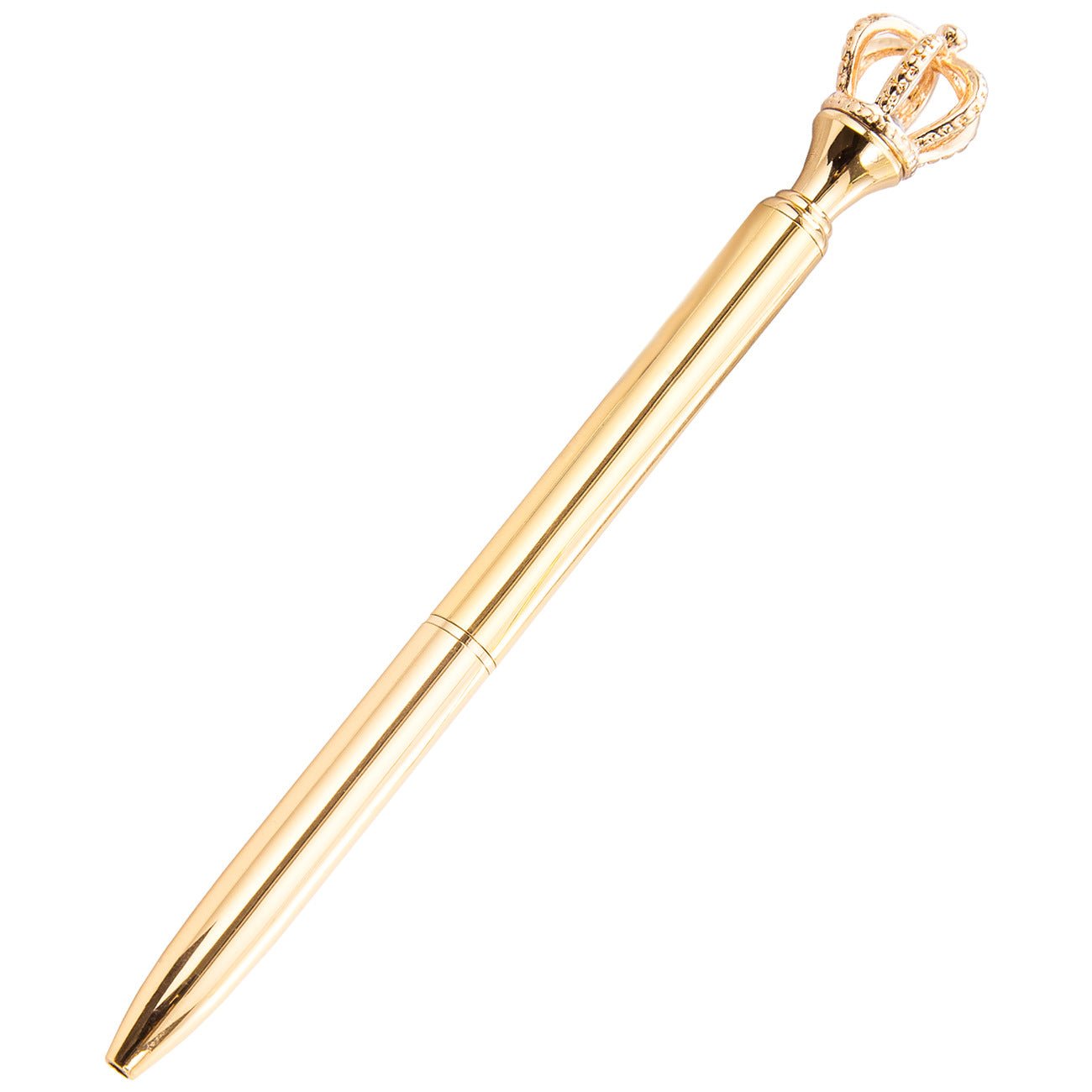 Crown Band Diamond Metal Ballpoint Pen Scepter Metal Pen Fashion Gift Pen | Luxury Home Accessories | Heulog Glow