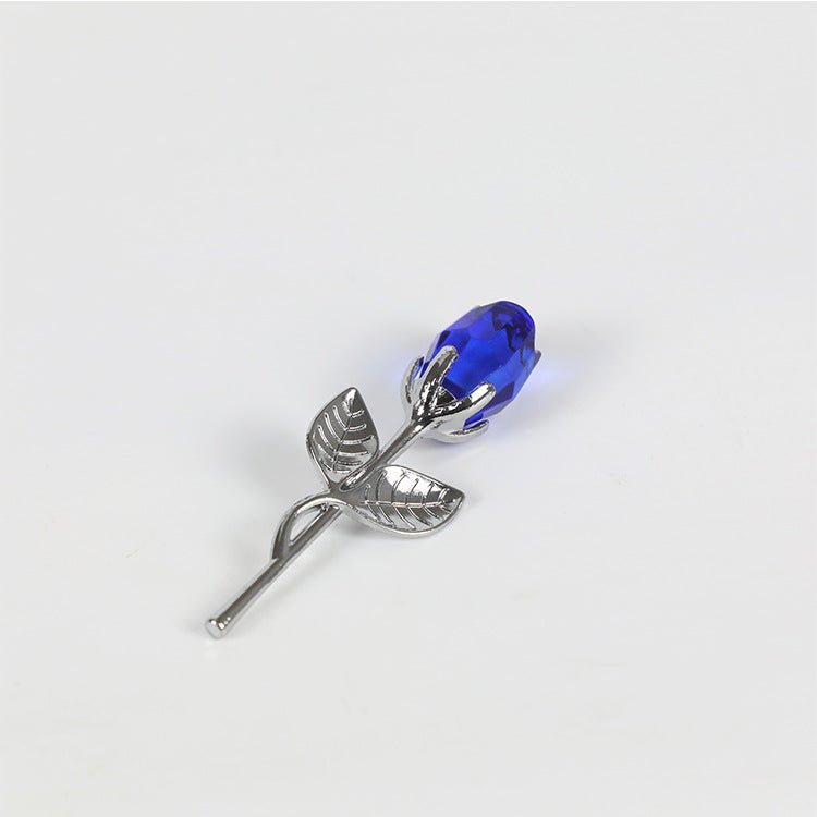 Crystal Golden Rose Flower Valentine's Day Gift | Luxury Home Accessories | Heulog Glow