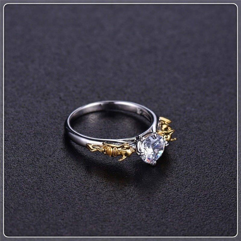 Crystal Ring Cosplay Unisex Rings Jewelry | Luxury Home Accessories | Heulog Glow