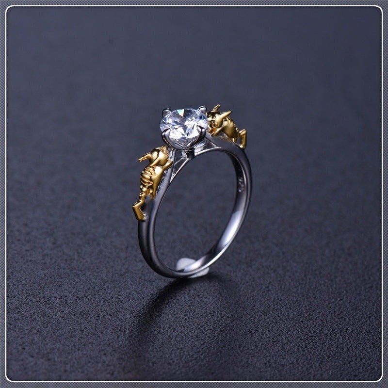 Crystal Ring Cosplay Unisex Rings Jewelry | Luxury Home Accessories | Heulog Glow
