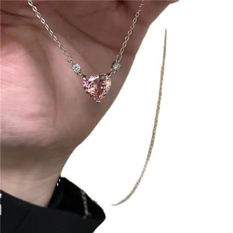 Crystal Valentine's Day Gift Pendant Necklace | Luxury Home Accessories | Heulog Glow