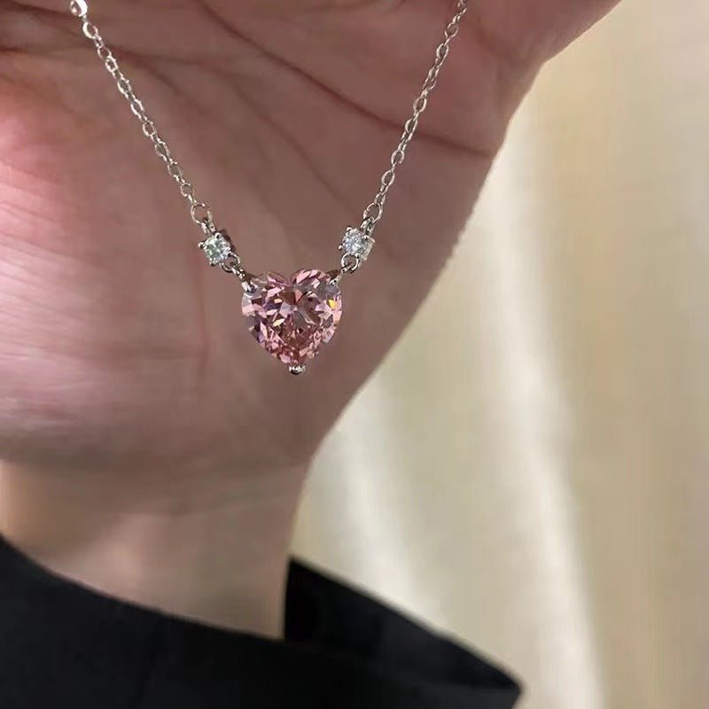 Crystal Valentine's Day Gift Pendant Necklace | Luxury Home Accessories | Heulog Glow