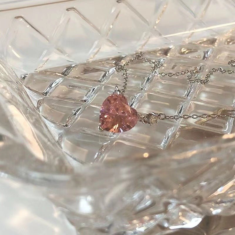 Crystal Valentine's Day Gift Pendant Necklace | Luxury Home Accessories | Heulog Glow