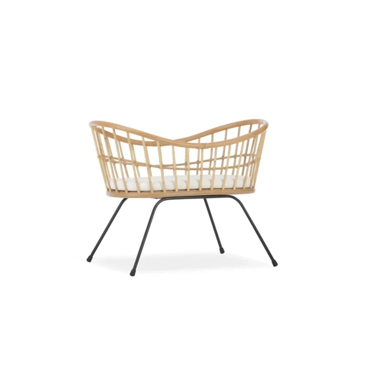 CuddleCo Aria Wave Crib - Rattan | Luxury Home Accessories | Heulog Glow