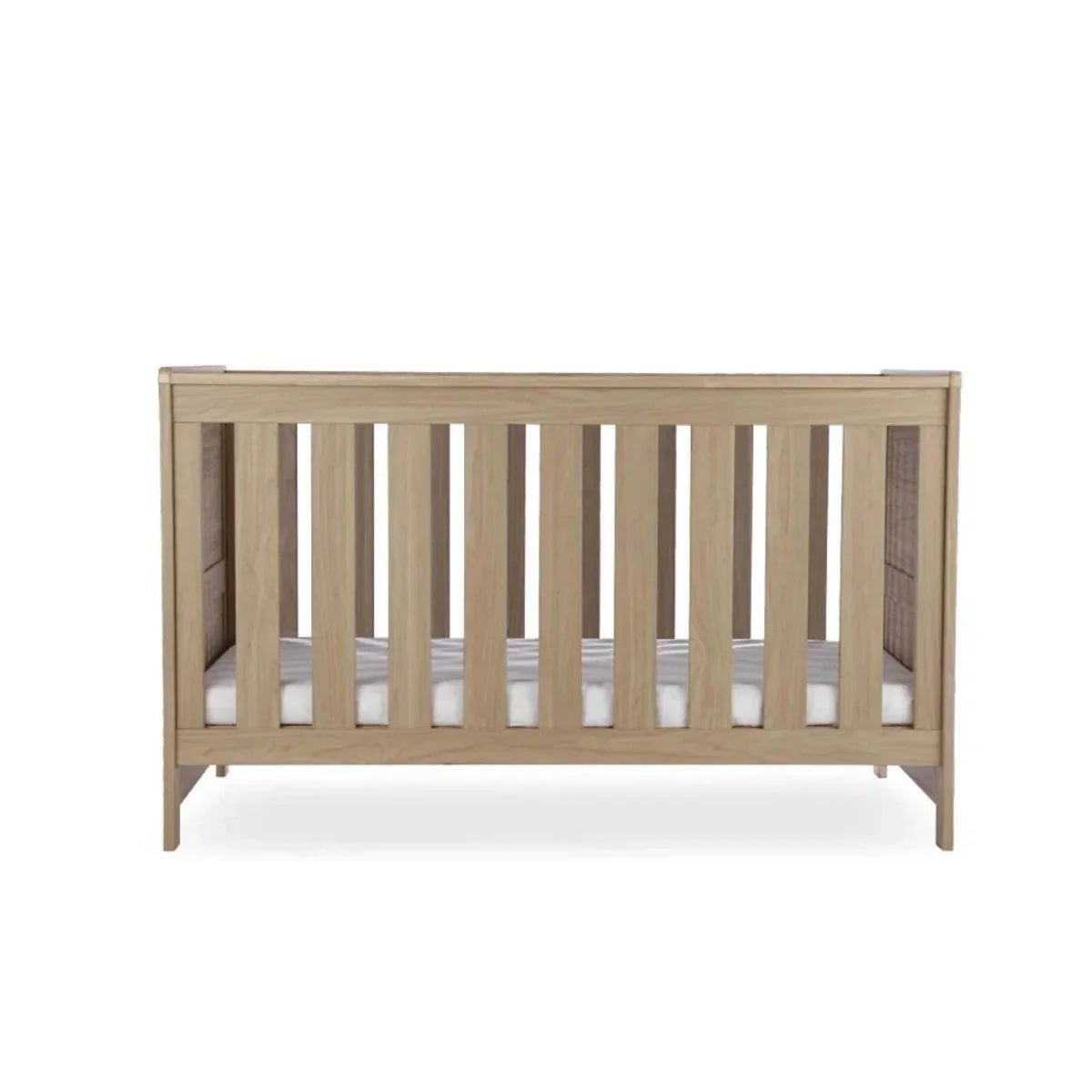 CuddleCo Burford Cot Bed - Oak | Luxury Home Accessories | Heulog Glow