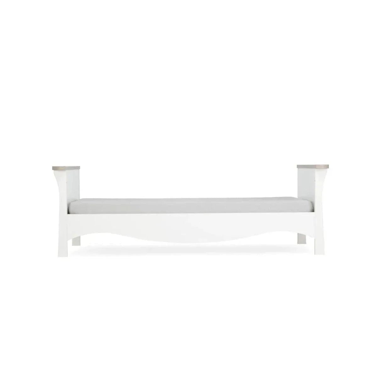 CuddleCo Clara Cot Bed - White & Ash | Luxury Home Accessories | Heulog Glow