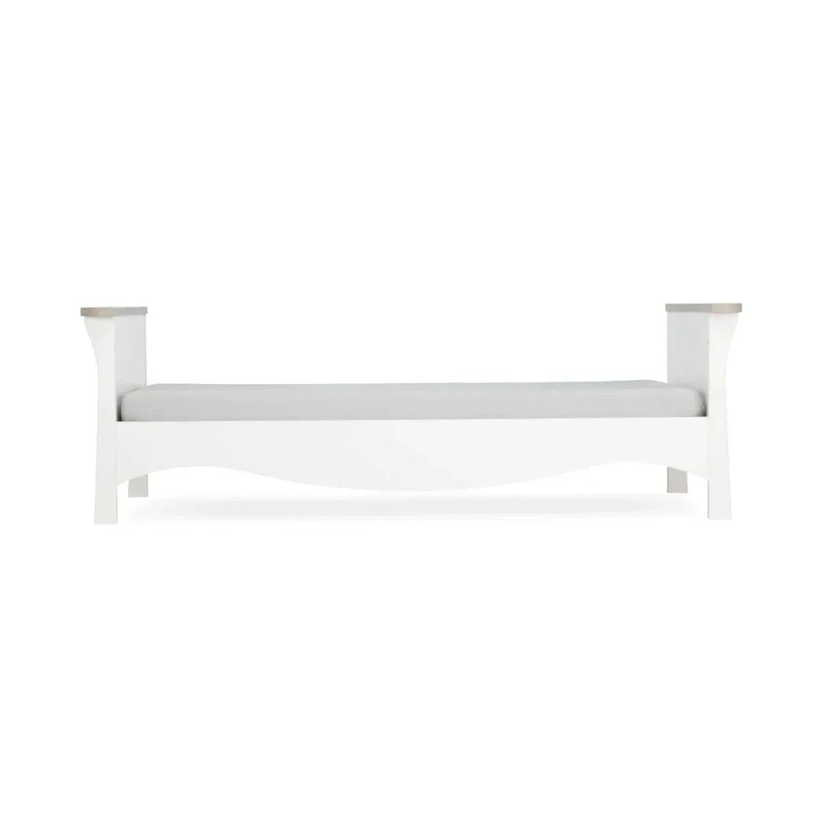 CuddleCo Clara Toddler Bed - White/Ash | Luxury Home Accessories | Heulog Glow