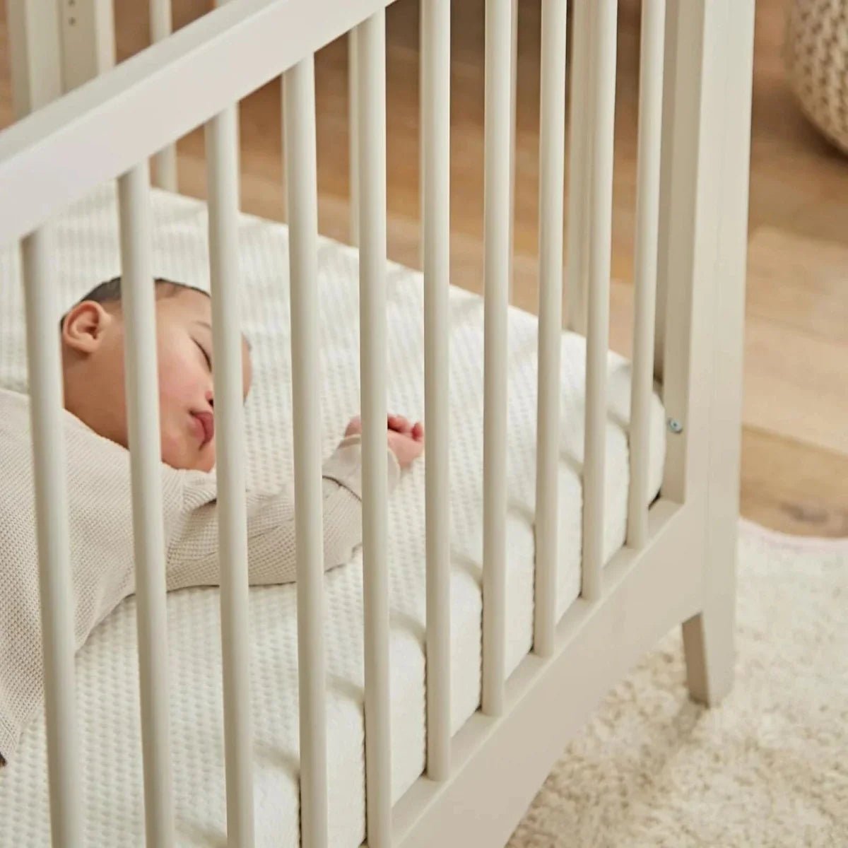 CuddleCo Cot Bed Waterproof Mattress Protector | Luxury Home Accessories | Heulog Glow