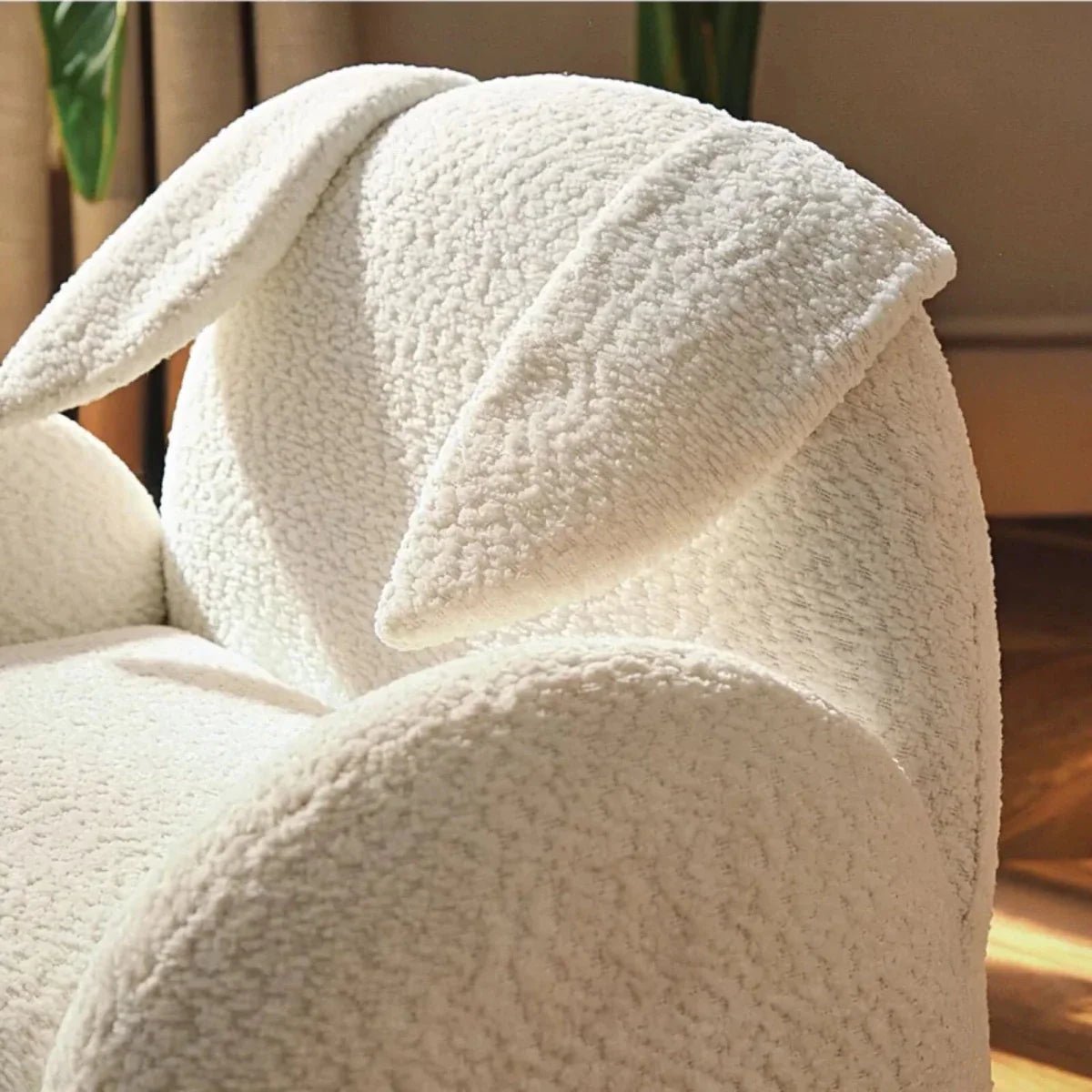 CuddleCo Etta Bunny Kids Chair - Boucle Off White | Luxury Home Accessories | Heulog Glow