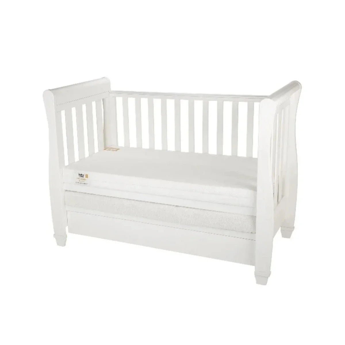 CuddleCo Mother&Baby Rose Gold Anti-Allergy Sprung Cot Bed Mattress 140 x 70cm | Luxury Home Accessories | Heulog Glow
