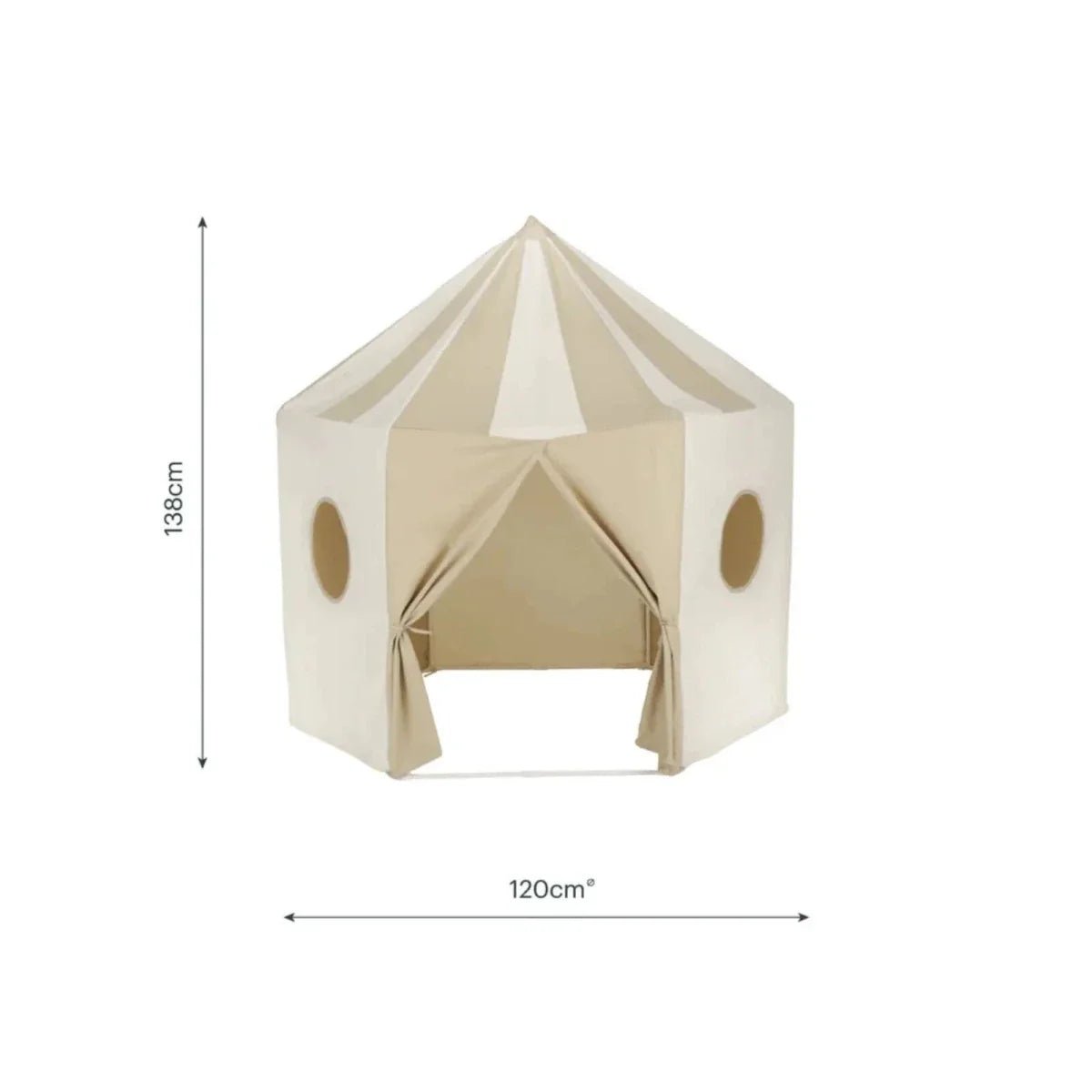 CuddleCo Pavilion Play Tent - Cookie | Luxury Home Accessories | Heulog Glow