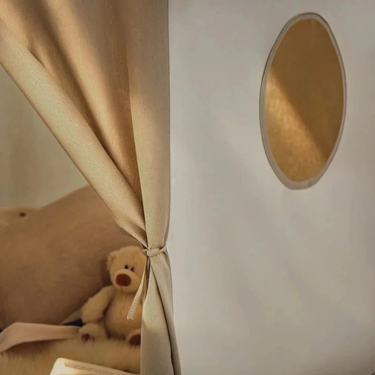 CuddleCo Pavilion Play Tent - Cookie | Luxury Home Accessories | Heulog Glow