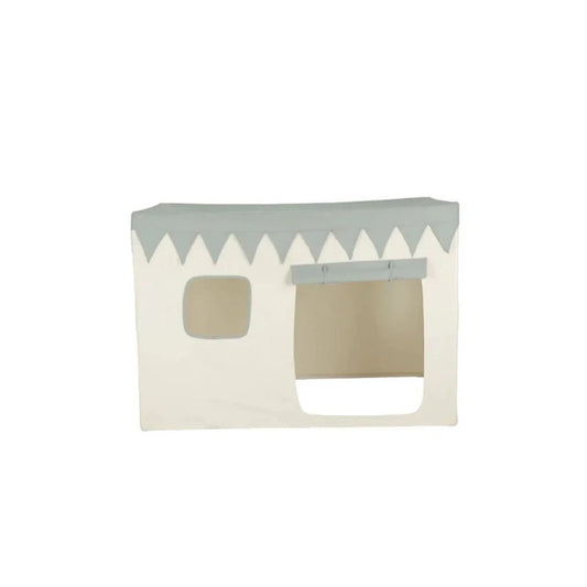 CuddleCo Play House with Bunting - Sea Salt | Luxury Home Accessories | Heulog Glow