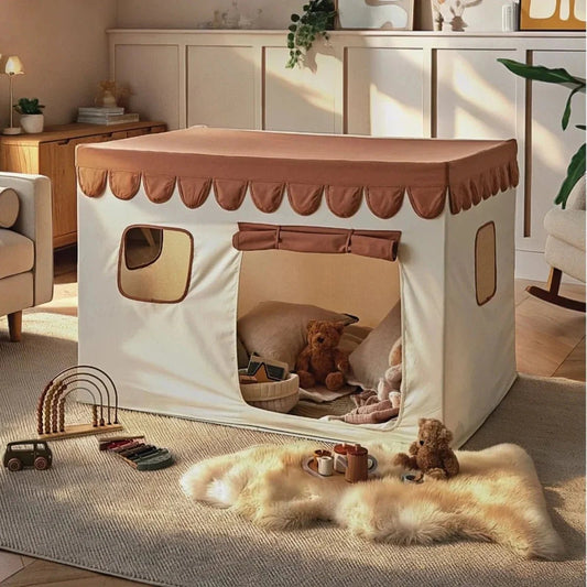 CuddleCo Play House with Bunting - Tuscany | Luxury Home Accessories | Heulog Glow