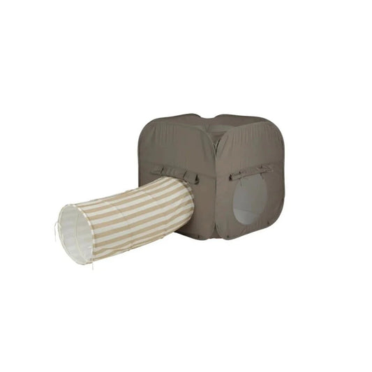 CuddleCo Pop-up Play 2 Piece Set - Cube & Tunnel | Luxury Home Accessories | Heulog Glow