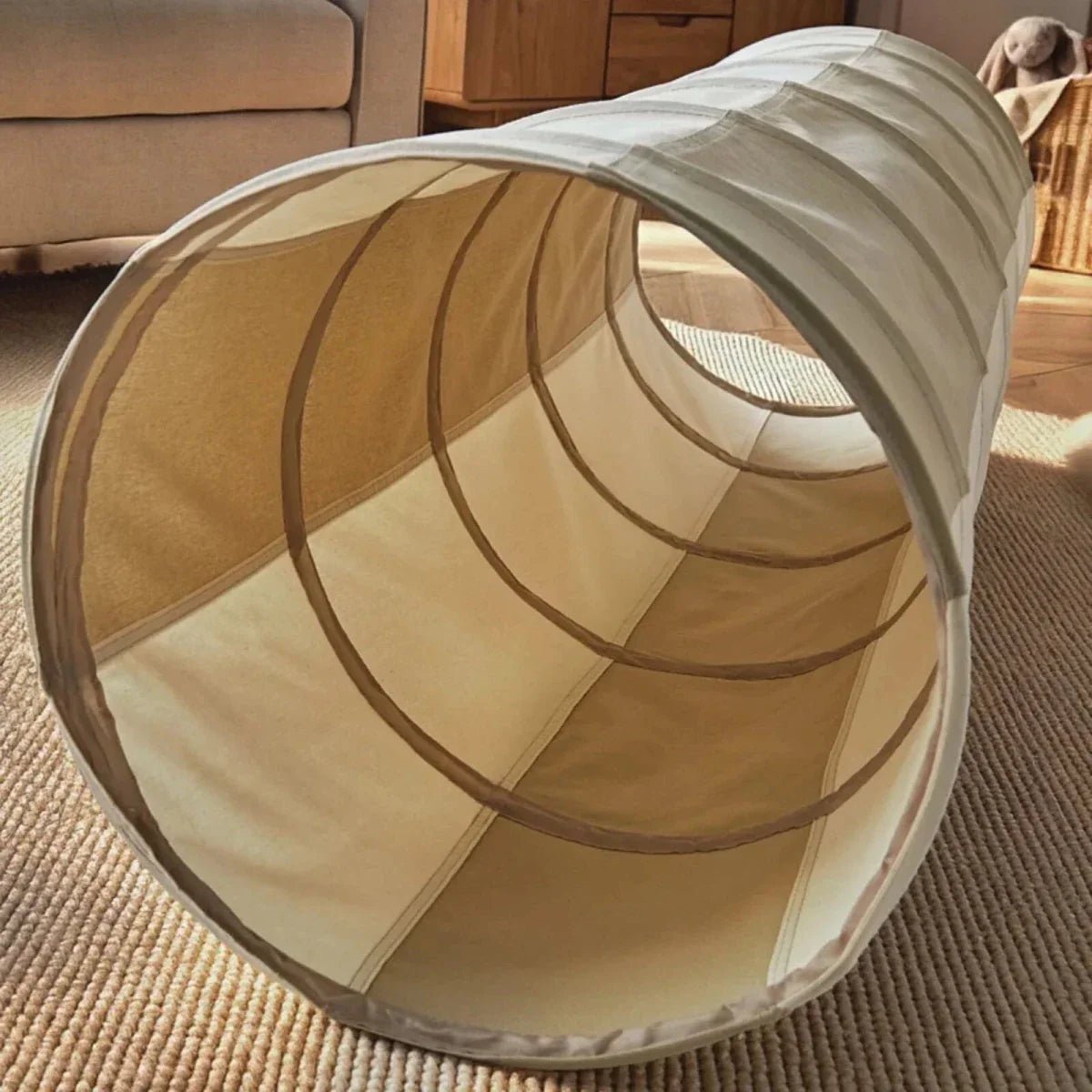 CuddleCo Pop-up Play Tunnel | Luxury Home Accessories | Heulog Glow