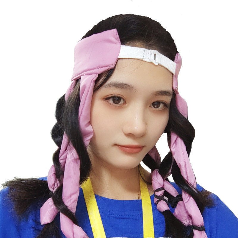 Curlers Curling Rod Ribbon Headband Silk Hair Rollers DIY Hairstyle Tools For Women | Luxury Home Accessories | Heulog Glow