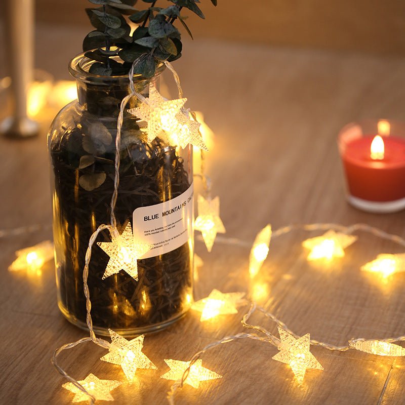 Curtain Garland on the Window Christmas Decorations Lights String Light | Luxury Home Accessories | Heulog Glow