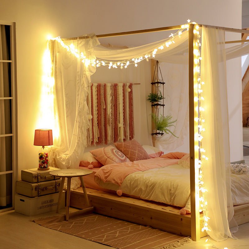 Curtain Garland on the Window Christmas Decorations Lights String Light | Luxury Home Accessories | Heulog Glow