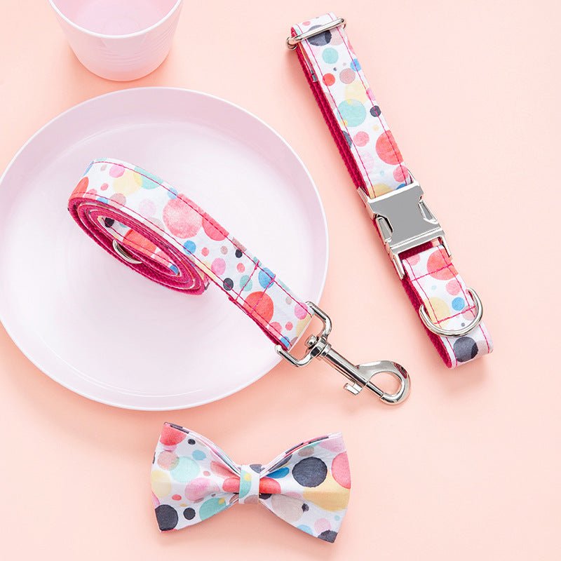 Custom Lettering Dog Collar Print Personality Suit | Luxury Home Accessories | Heulog Glow